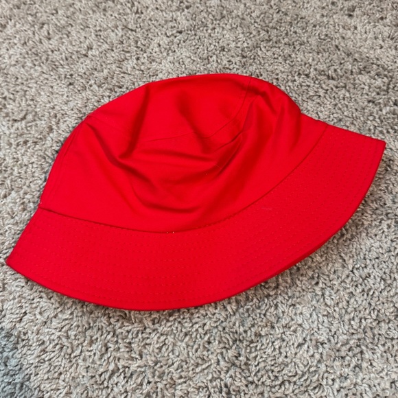 Red Bucket Hat, Never worn - Picture 2 of 3